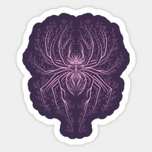 Spider Roots Sticker